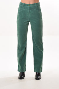 City trousers in Spring (big cotton corduroy)