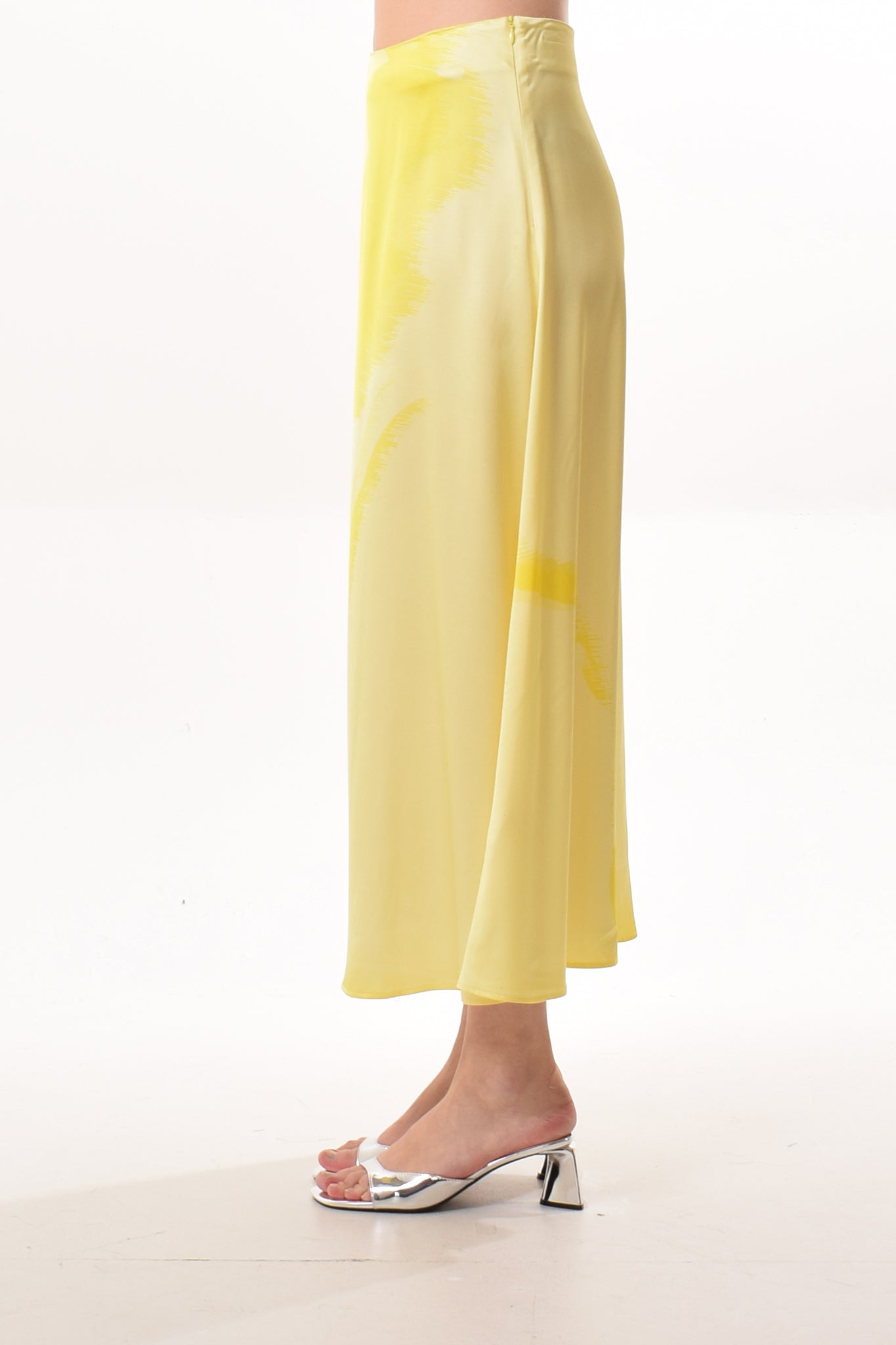 Flores skirt in Yellow (Fleur du Vent viscose)