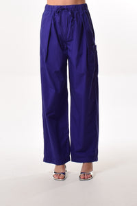 Madison trousers in Bleu (cotton)