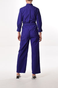 Madison trousers in Bleu (cotton)