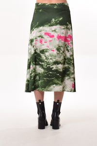Moss skirt in Green (pixel)