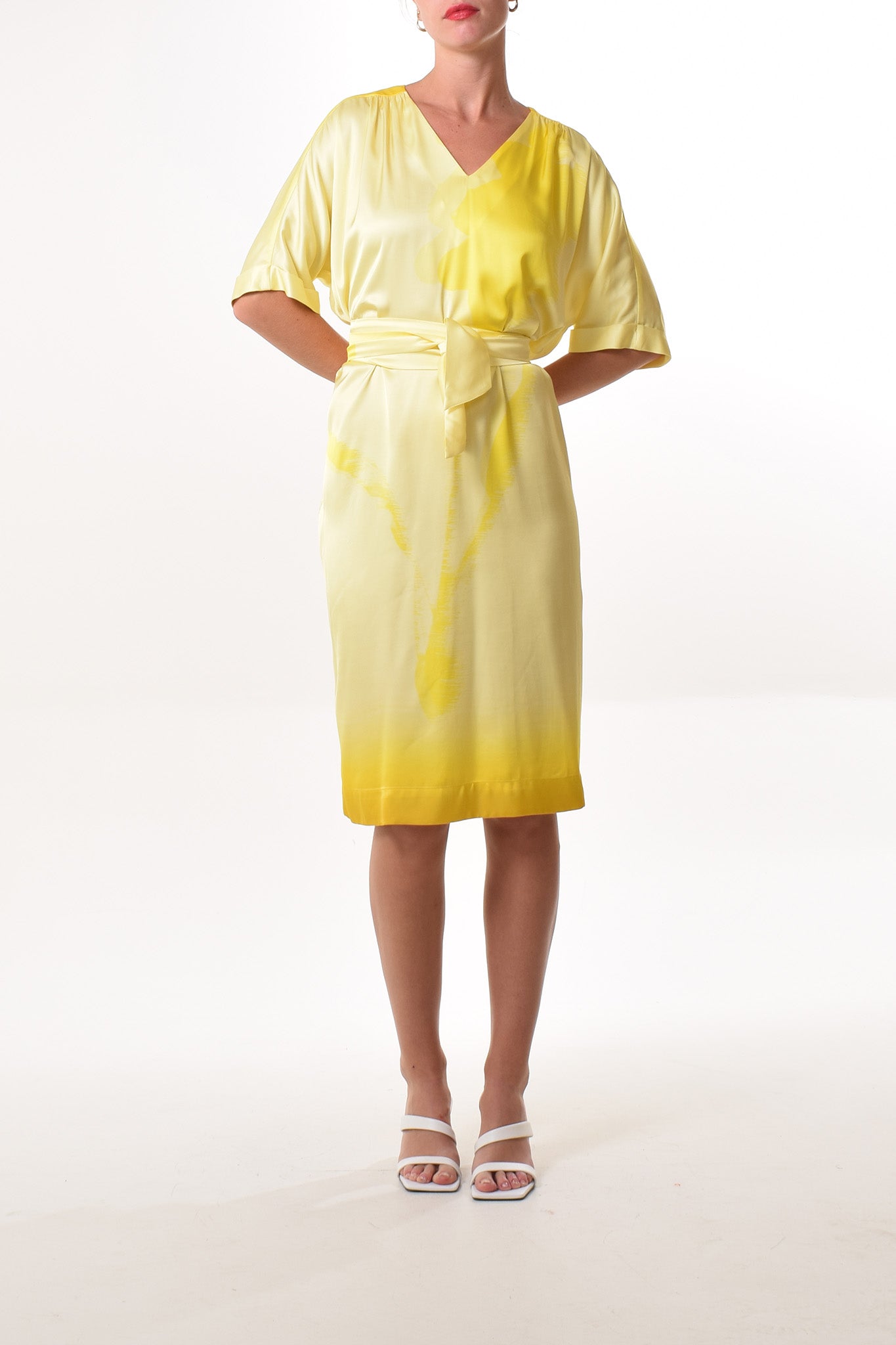Trento dress in Yellow (Fleur du Vent viscose)