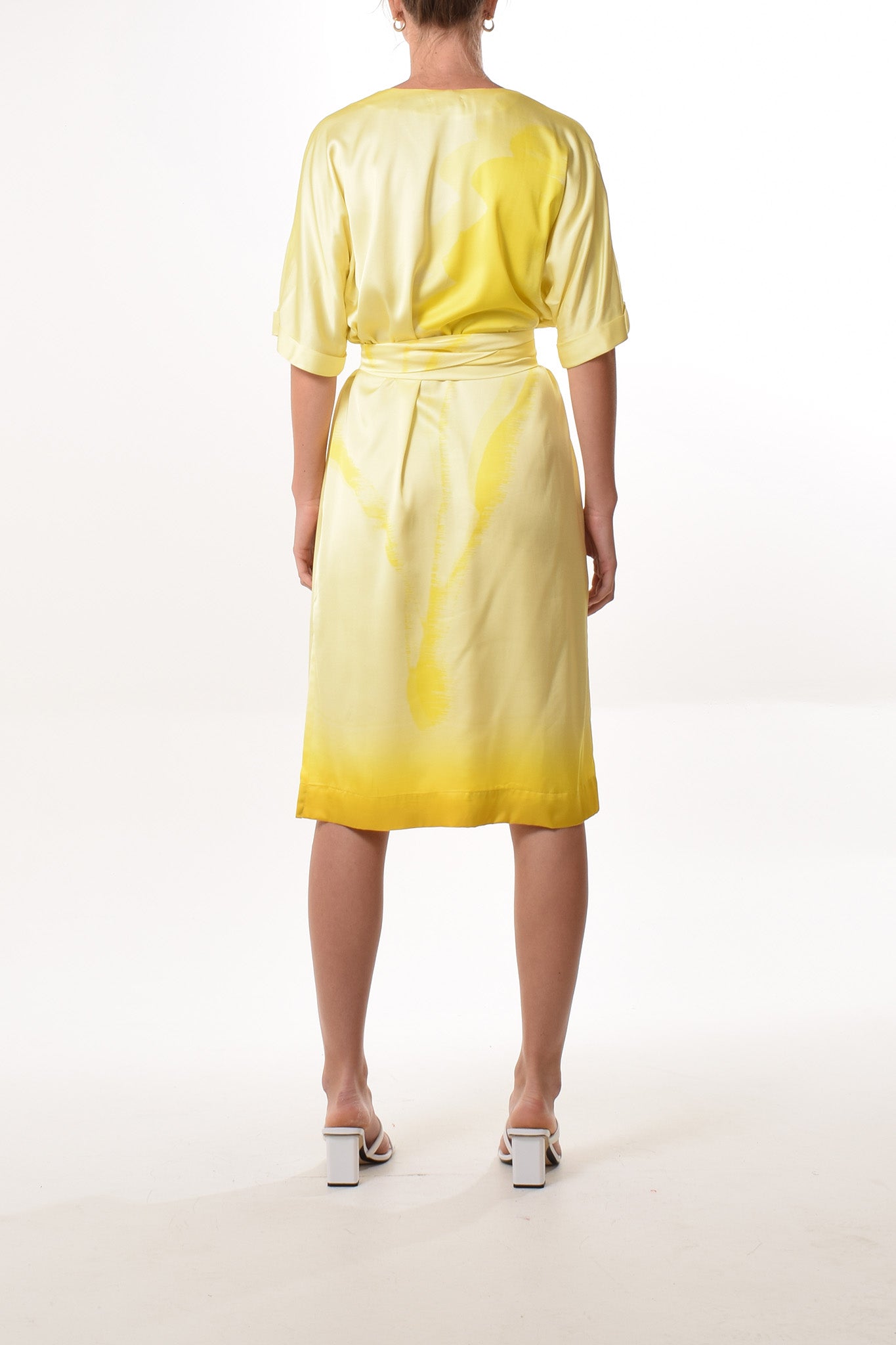 Trento dress in Yellow (Fleur du Vent viscose)
